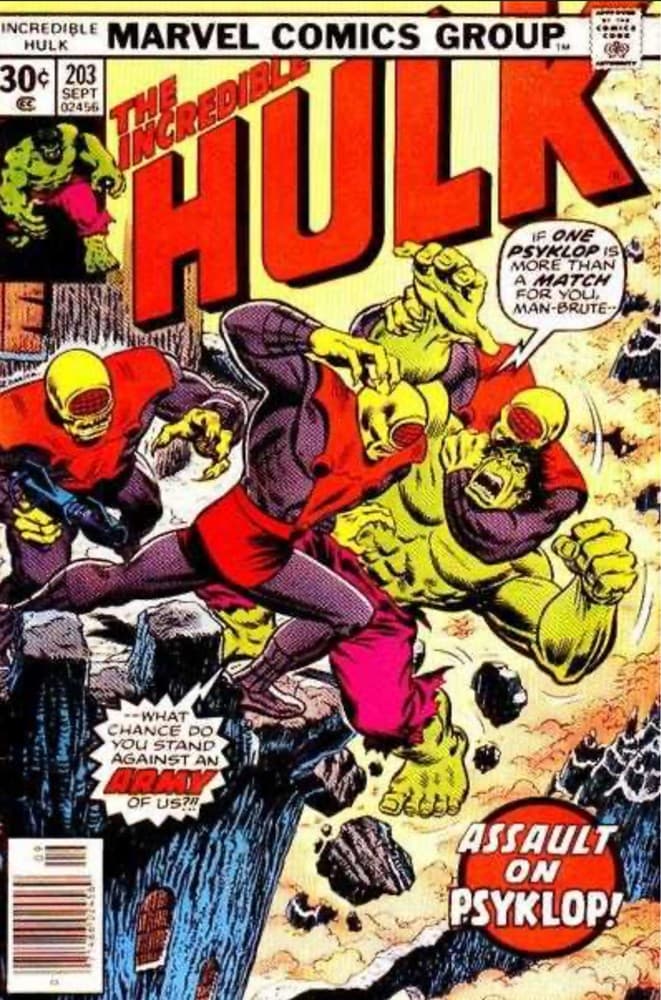 THE INCREDIBLE HULK # 203