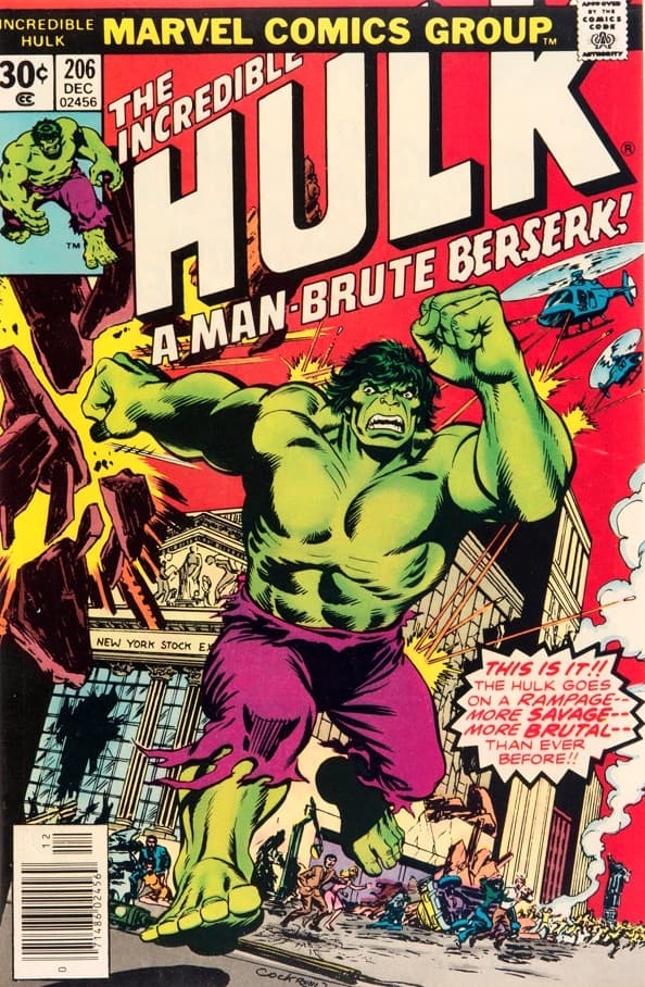 THE INCREDIBLE HULK # 206