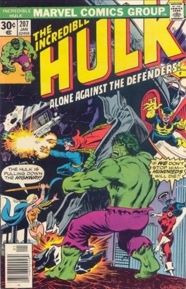 THE INCREDIBLE HULK # 207
