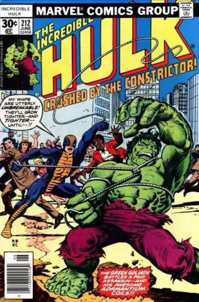 THE INCREDIBLE HULK # 212