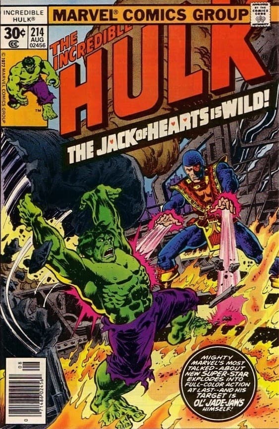 THE INCREDIBLE HULK # 214