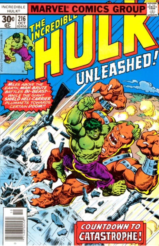 THE INCREDIBLE HULK # 216