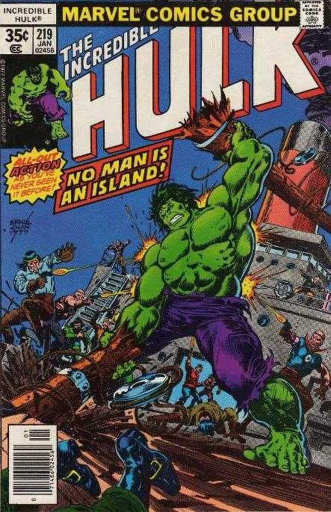 THE INCREDIBLE HULK # 219