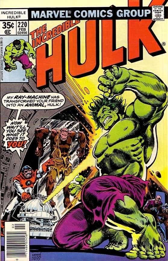 THE INCREDIBLE HULK # 220