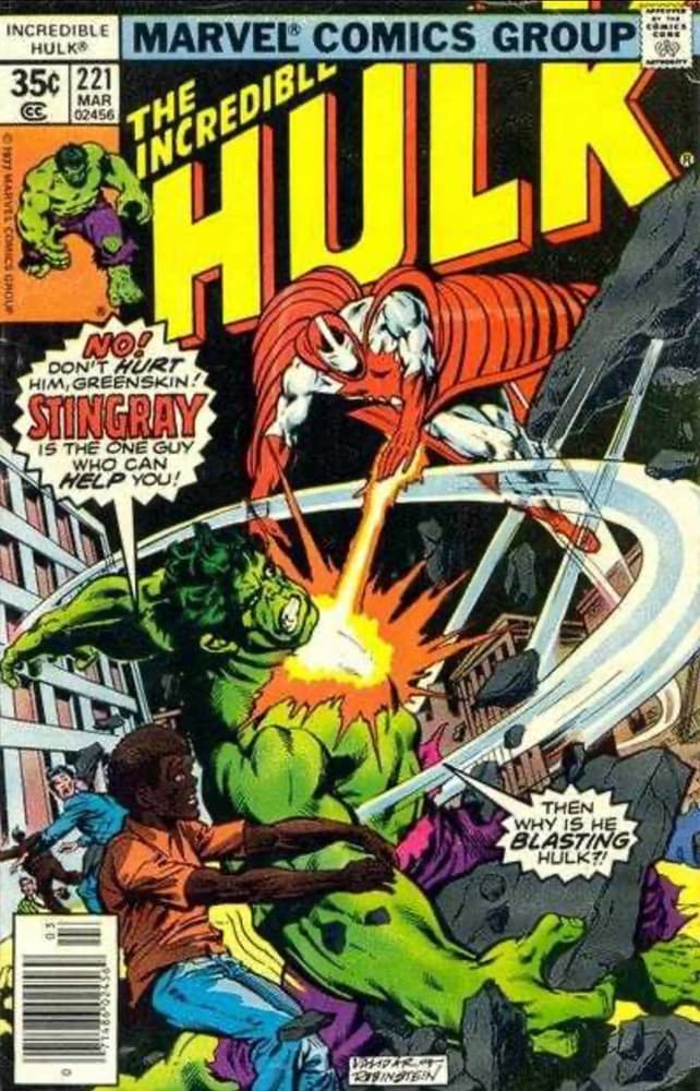 THE INCREDIBLE HULK # 221