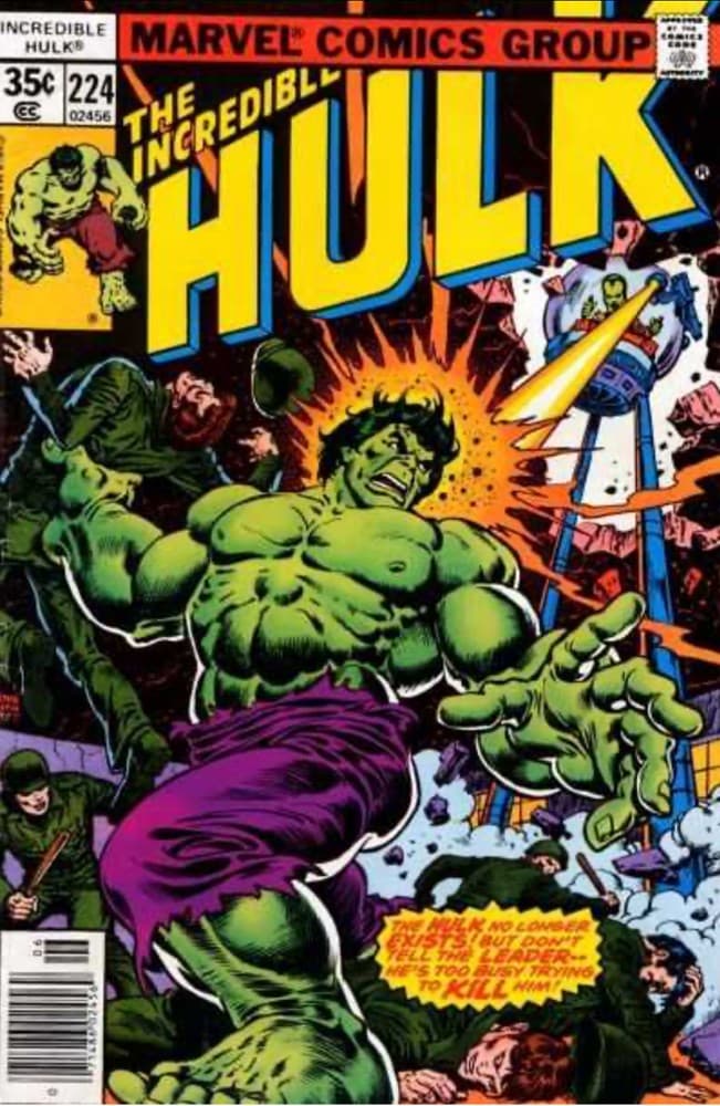 THE INCREDIBLE HULK # 224