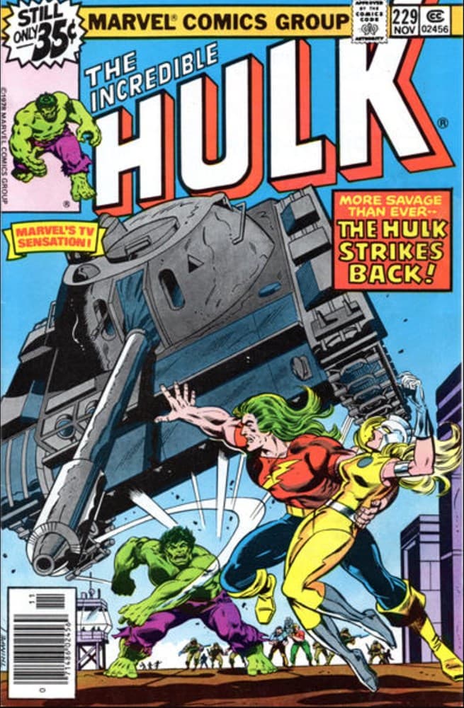 THE INCREDIBLE HULK # 229