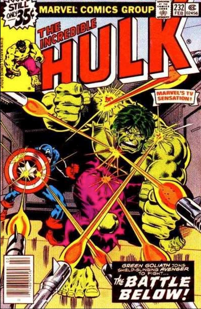THE INCREDIBLE HULK # 232