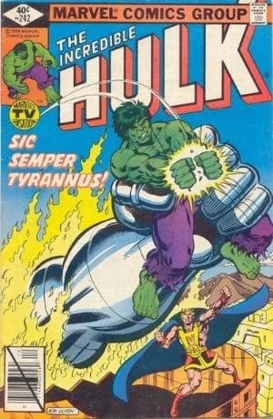 THE INCREDIBLE HULK # 242