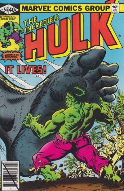THE INCREDIBLE HULK # 244