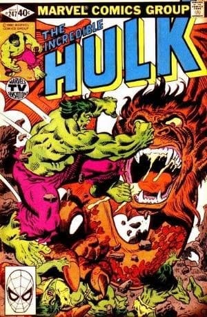 THE INCREDIBLE HULK # 247