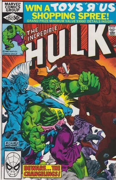 THE INCREDIBLE HULK # 252