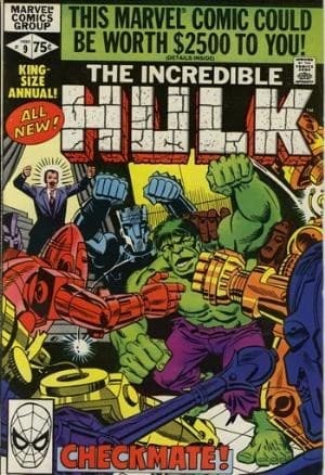THE INCREDIBLE HULK ANNUAL # 9