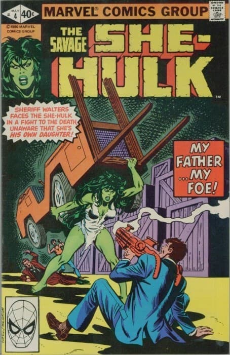 THE SAVAGE SHE-HULK # 4