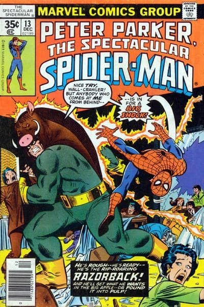 THE SPECTACULAR SPIDER-MAN # 13