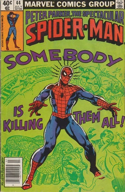 THE SPECTACULAR SPIDER-MAN # 44