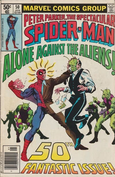 THE SPECTACULAR SPIDER-MAN # 50