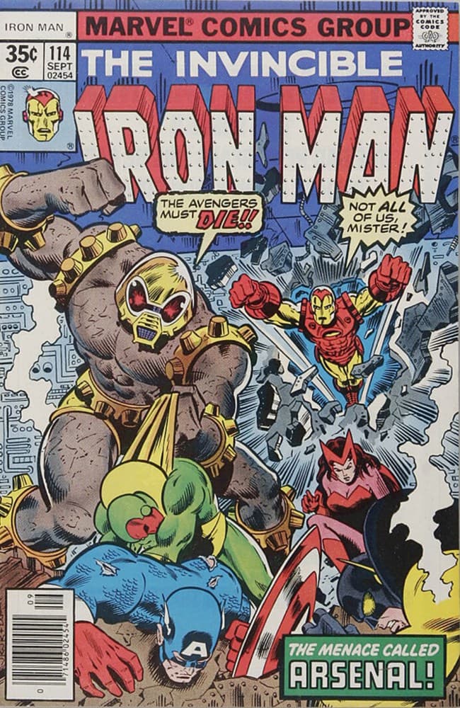 IRON MAN # 114