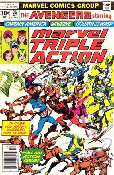 MARVEL TRIPLE ACTION # 36