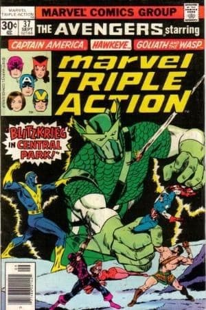 MARVEL TRIPLE ACTION # 37