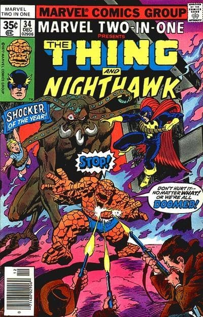 MARVEL TWO-IN-ONE # 34