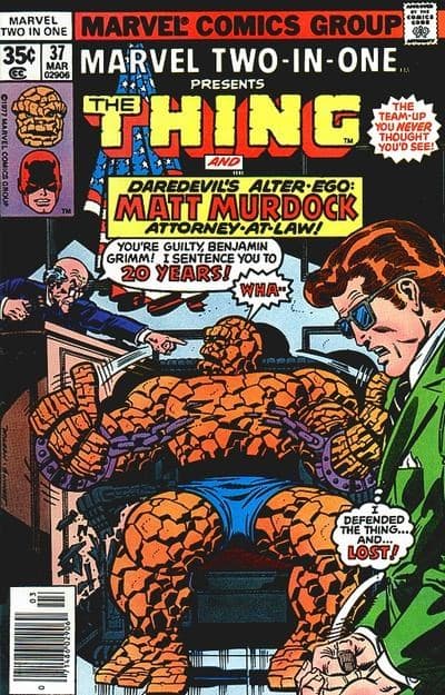 MARVEL TWO-IN-ONE # 37