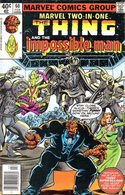 MARVEL TWO-IN-ONE # 60