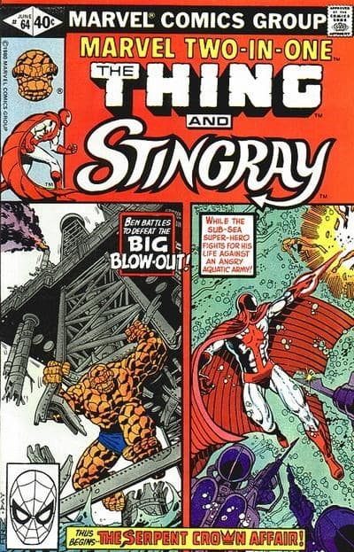 MARVEL TWO-IN-ONE # 64
