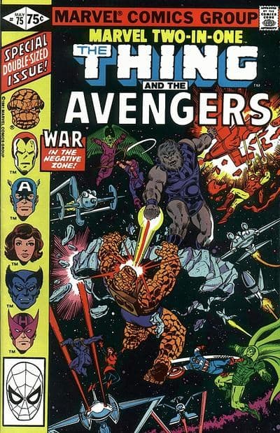 MARVEL TWO-IN-ONE # 75
